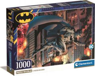 Clementoni Puzzle 1000 Compact Batman |