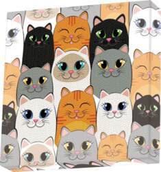 DIAMOND DOTZ CAT CLAN DOTZ BOX