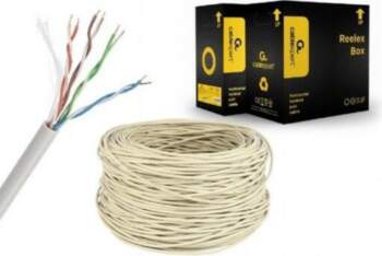 Gembird UTP solid gray cable, cat