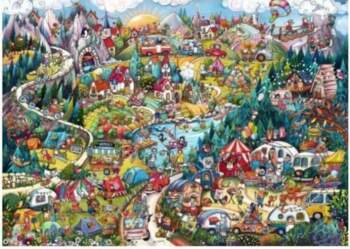 Heye Puzzle 2000 weekend, Rita Bergman