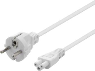 Kabel Deltaco Earthed device cable, straight