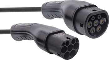 Kabel InLine EV 22kW Typ2 trój