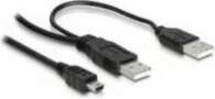 Kabel USB Delock miniUSB - 2x