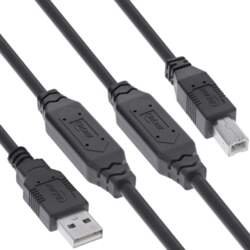 Kabel USB Vision USB-A - USB-B