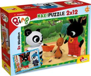 Lisciani Puzzle Maxi 2x12 Bing |
