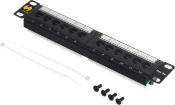 NetRack Patch panel 10`` 12-portów Kat