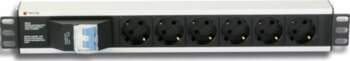 Techly  Rack 19  1.5U, 6x