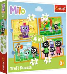 Trefl Puzzle Milo i - łącznie