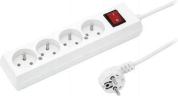 Velstro ith switch 4-sockets z/u 16A
