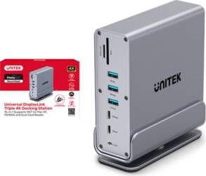 /replikator Unitek Universal DisplayLink Triple 4K