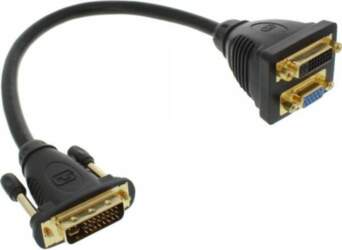 AV InLine DVI-I - D-Sub (VGA)