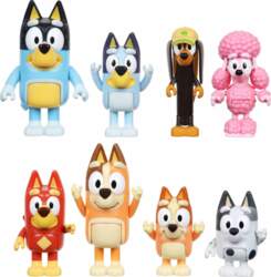 Bluey Bluey - 8 Figures Multipack