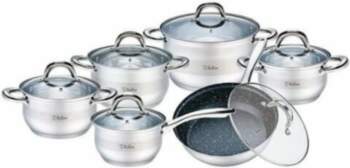 Bollire POT SET 12PCS SALERNO BR-4004