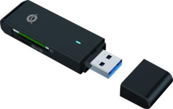 Conceptronic CONCEPTRONIC SD+MicroSD Card Reader USB