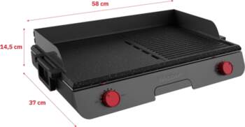 Grill  Webber 3000W 2 strefy   DT-06