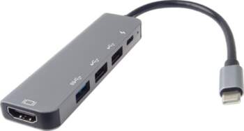 HUB USB PremiumCord Adaptér USB-CHDMI +