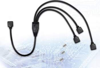 Inter-Tech Inter-Tech ADAPTER LED RGB 3x