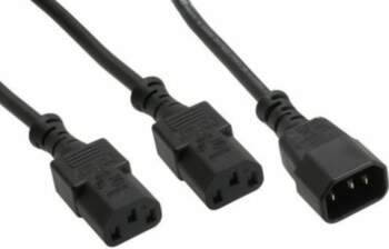 Kabel InLine "Y" C14- 2xC13