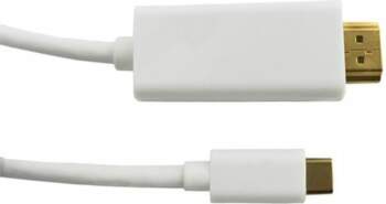 Kabel USB Qoltec USB-C - HDMI