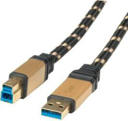 Kabel USB Roline USB-A - USB-B