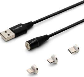 Kabel USB Savio USB-A - USB-C