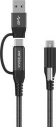 Kabel USB VivoLink USB-A + USB-C