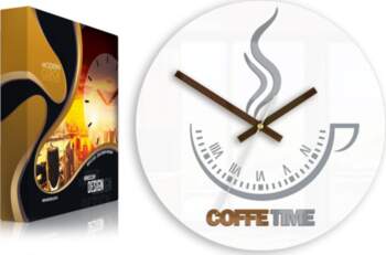 ModernClock ścienny Coffee Time ver.II