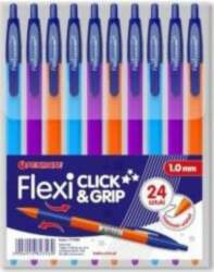 Penmate Długopis Flexi Click&Grip mix ()