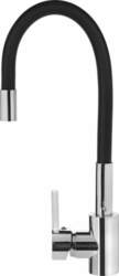 PYRAMIS PYRA090919638 kitchen faucet Black, Chrome
