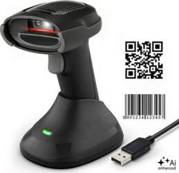 Qoltec Wireless barcode scanner 1D 2D