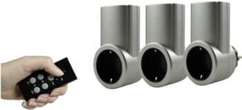 REV RC Plug Socket Set silver
