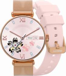 Smartwatch Gravity Viedpulkstenis /  zelts /