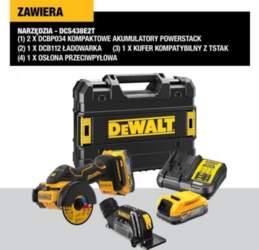 Dewalt 18V 76mm 2x1,7Ah POWERSTACK