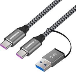 Kabel USB PremiumCord USB-A + USB-C