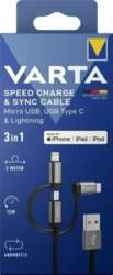 Kabel USB Varta USB-A - USB-C
