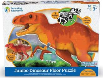 Learning Resources Duże,  puzzle ,  T-Rex |