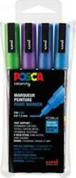 Posca markerów PC-3M 4 ass. fajny