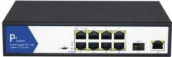 Switch Value PoE+ Gigabit Ethernet, 8+2