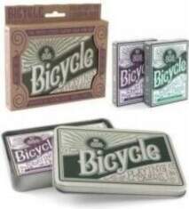 Bicycle  Retro Tin Gift Set |