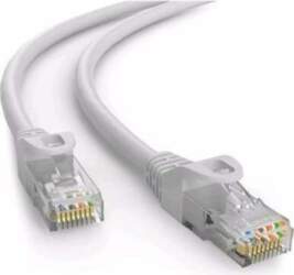 C-Tech patchcord Cat6e, UTP, šedý, 20m
