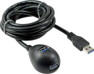 HUB USB InLine 2x USB-A 3