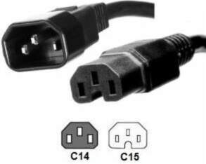 Kabel  MicroConnect C14 - C15, 2m