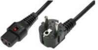 Kabel  MicroConnect IEC LOCK C13 -