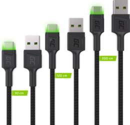 Kabel USB Green Cell USB-A -