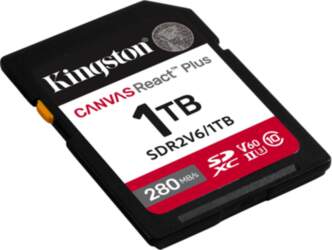 Karta Kingston Canvas React Plus SDXC