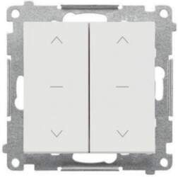 Kontakt-Simon Double roller switch three-position 1-0-2