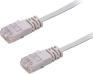 MicroConnect U/UTP CAT6 10M Grey Flat