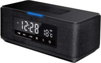 Platinet wireless speaker + clock radio