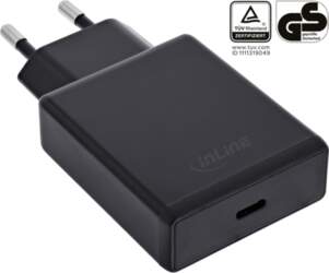 PowerNeed InLine® USB Zasilacz , Single USB-C