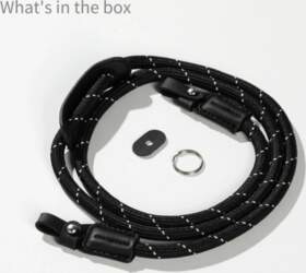SmallRig Universal Braided Shoulder Strap Black